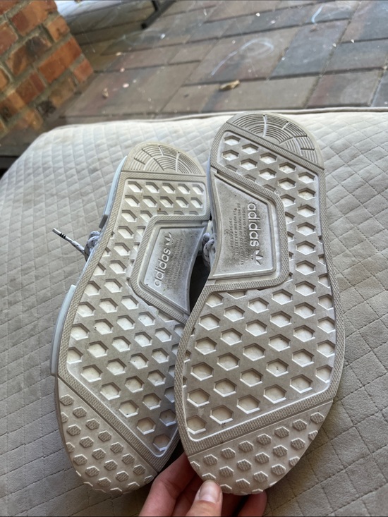 Adidas NMD HU Human Race Extra Eye Core White sneakers